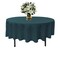 90 Inch Round Tablecloth Polyester Poplin Wrinkle Resistant Stain Resistant